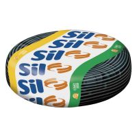 100 Metros Cabo Flexível Preto 4,00mm Sil