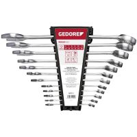 Jogo de Chaves Combinadas de 12 Peças 6-22mm Gedore