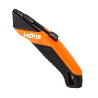 Estilete Auto Retrátil Segurança Lufkin ETS001L Laranja Apex