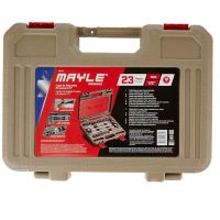Jogo Soquete Estriado 1/2" Com Maleta 23 peças 110023 Mayle