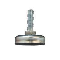 Pé Nivelador 35mm 5/16 Pol. Zin Completa