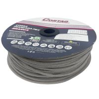 1 Metro de Corda 5mm 3/16 Pol. Branco Cortag