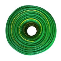 1 Metro de Mangueira de Jardim 1/2 Tricotada Verde e Amarela Himaflex