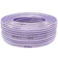 1 Metro de Mangueira Trançada 1" Cristal 250 PSI PT Ibirá