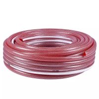 1 Metro Mangueira Jardim 1/2 Tricotada Vermelha Himaflex