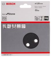 Jogo de Disco Lixa 125mm Grão 80 com 5 Unidades Bosch