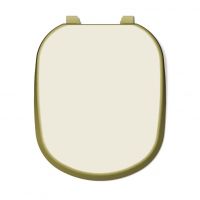 Assento Sanitário Almofadado de Luxo Sabatini Bege Durin