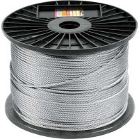 1 Metro Cabo Aço Plastificado 3/16" Interno Vonder