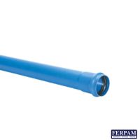 6 Metros Tubo Agro Para Irrigação PN60 IRR DN200 Amanco