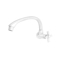 Torneira para Cozinha Parede Horizontal Cross Branca 1/2"-3/4" Tigre