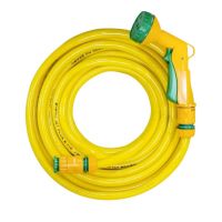 20 Metros Mangueira Jardim Jet Plus Com Esguicho 6 Jatos Ibira