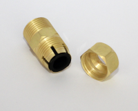 Adaptador Flexível com Vedação Nitrílica 1/2" NPT Macho x Porca Usicom