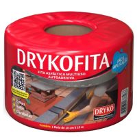 Fita Multiuso Aluminizada 10cm x 10m Dryko