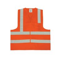 Colete Refletivo CG04-1B Laranja Carbografite