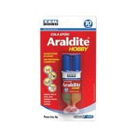 Adesivo Araldite Hobby 6g Seringa Blister Tek Bond