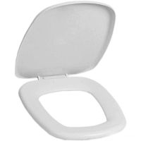 Assento Sanitário Almofadado Aspen Branco Durin