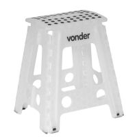 Banqueta Plástica Dobrável 450mm Vonder