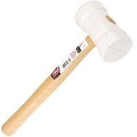 Martelo de Borracha 60mm Branco- Max 32710