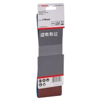 Jogo de Cinta Lixa Com 3 Unidades Grão 100/80/60 Bosch 2608606078