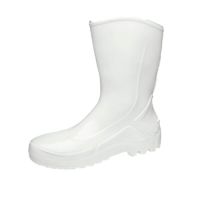 Bota De Borracha Branca Curta N° 39 Marluvas