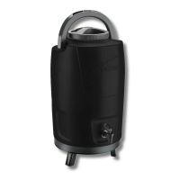 Botijão Térmico 12 Litros com Tripé Preto Invicta