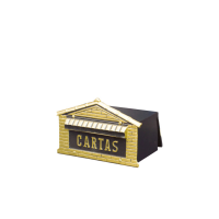 Caixa de Correio Modelo Tijolinho para Muros Metalúrgica Dragão