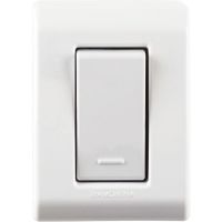 Caixa de Sobrepor com 1 Interruptor Simples 10 A 250 V Tramontina