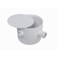 Caixa Sifonada Quadrada 25X20cm Branca Astra