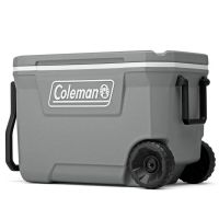 Caixa Térmica com Rodas 58,7L Silver Ash Coleman