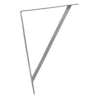 Cantoneira Ferro Reforçada Branca 50 cm Hayner 