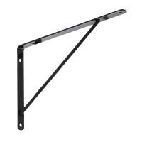 Cantoneira Ferro Preta 15cm Hayner