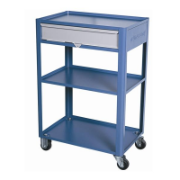 Carrinho Aberto Para Oficina Com 1 Gaveta Marcon