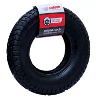 Pneu 4 Lonas 3.50x8 Para Carrinho de Mão Colson 