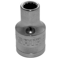 Chave Soquete Estriado 1/2" 3/8" Sata