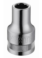 Chave Soquete Estriado 1/2" 13mm Sata