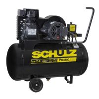 Compressor de Ar Pratic Air CSI 7,4/50 Monofásico 1,5CV Schulz