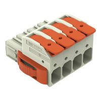 Conector Fêmea de 1 Condutor MCS 4 Polos de até 25mm² Wago
