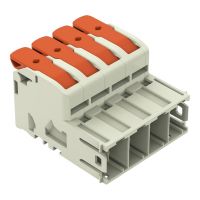 Conector Macho de 1 Condutor MCS 4 Polos de até 25mm² Wago