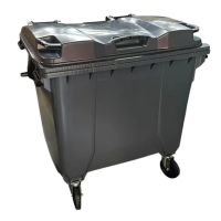 Container de Lixo 1000 Litros Cinza Lar Plásticos