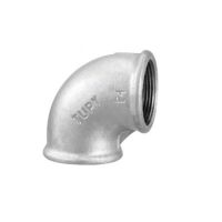 Cotovelo Galvanizado 90° 1" Fêmea Tupy