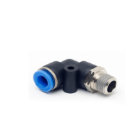 Cotovelo Macho Giratório Instantâneo 90º 3/8"x1/4" Plástico SBU