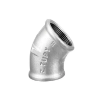 Cotovelo Galvanizado 45° 4" Fêmea Tupy