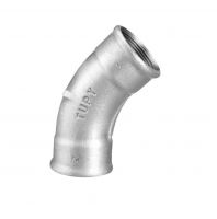 Curva Macho/Fêmea Galvanizada 45° 1.1/2” Tupy