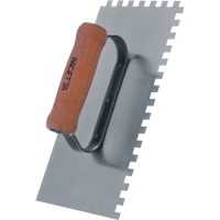 Desempenadeira de Aço Dentada 12 X 30cm- Pacetta