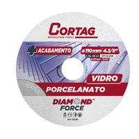 Disco Diamantado Porcelanato/Vidro 110x20mm 4.3/8" Cortag