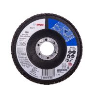 Disco Flap 4.1/2 Pol. G120 Óxido Alumínio Metal Bosch