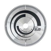 Disco serra Circular Bosch Multimaterial ø254x30mm 100D