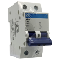 Disjuntor Termomagnético 3KA 2P MDW-C 40A Weg