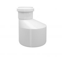 Redução Excêntrica Esgoto 100 x 75mm Fortlev