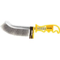 Escova Manual com Cerdas de Aço Vonder